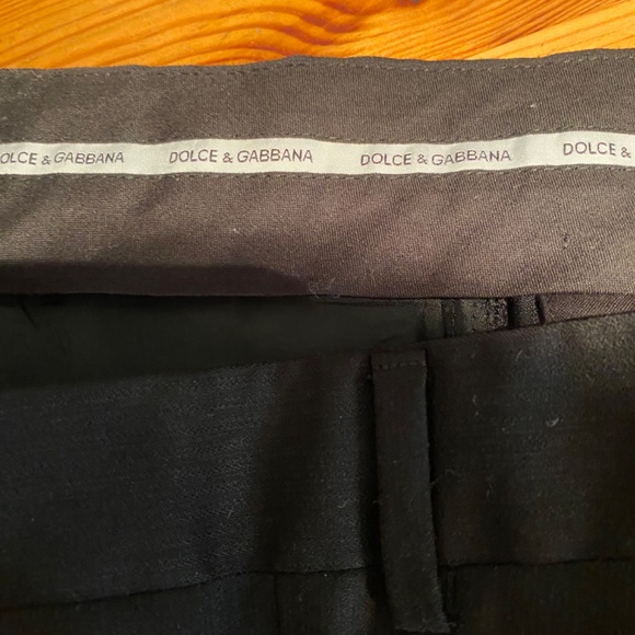 DOLCE & GABBANA Suit Men’s Black Sz 52L - Picture 12 of 12